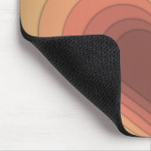 Retro Funky Colorful Heart Mousepad (Ecke)