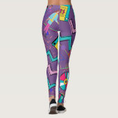 Retro Funky Leggings (Rückseite)