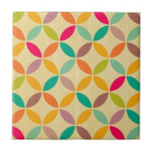 Retro funky multi Siebzigerjahre färben Fliese (Vorderseite)