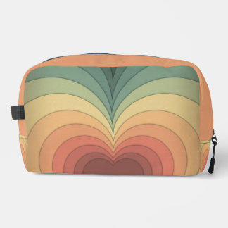 Retro Funky Niedliche Herzdrucktüte Nähtasche Waschbeutel