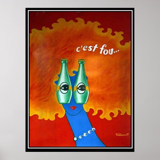 Retro funky Vintage Poster (Vorne)