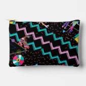 Retro Funky Zubehörtasche (Vorderseite)
