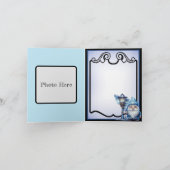 Retro Funny Christmas Dankeskarte (Innenseite)