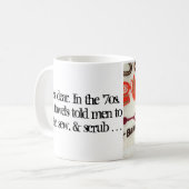 Retro Funny Dish Handtuch Tasse von RoseWrites (Vorderseite Links)