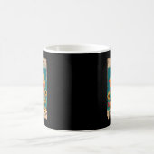 Retro Funny Dont Push Push der Pferde Meme Zitat S Kaffeetasse (Mittel)