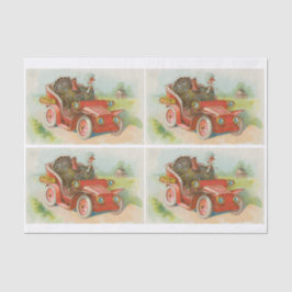 Retro Funny Erntedank Memes Niedlich Türkei Cartoo Seidenpapier