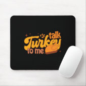 Retro Funny Fall Herbst Erntedank Niedlicher Vortr Mousepad (Mit Mouse)