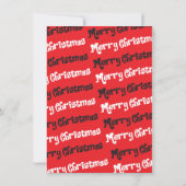 Retro Funny Getting Lit Christmas Cocktail Party Einladung (Rückseite)