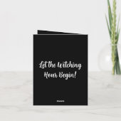 Retro Funny Halloween Cards (Rückseite)