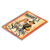 Retro Funny Halloween Notizblock (Linke Seite)