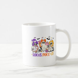 Retro Funny Hocus Poke-us Spooky Nurind Halloween  Kaffeetasse