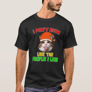 Retro Funny, ich mag nicht einmal die Leute, die i T-Shirt