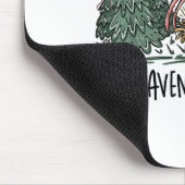 Retro Funny Let Heaven And Nature Sing Nes Tree Ch Mousepad (Ecke)