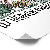 Retro Funny Let Heaven And Nature Sing Nes Tree Ch Poster (Ecke)