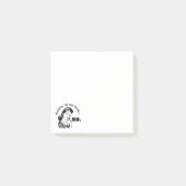 Retro Funny No Post-it Klebezettel (Vorderseite)