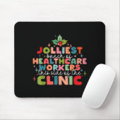 Retro Funny Nurse Jolliest Bunch Of Healthcare Wor Mousepad (Mit Mouse)