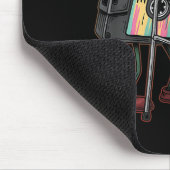 Retro Funny Old Cette Tape Walker Vergiss nie Flo Mousepad (Ecke)