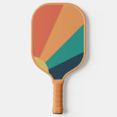 Retro Funny Personalisiert Pickleball Paddel Schläger (Rückseite)