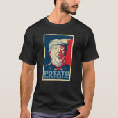 Retro Funny Potato Pop Art T-Shirt (Vorderseite)