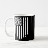 Retro Funny Qr Trump Tanzcode Kaffeetasse (Links)