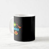 Retro Funny Snap Crackle P Quote Relax Meme Game  Kaffeetasse (Vorderseite Links)