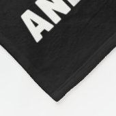 Retro Funny Spooky Biscuits Club Frische Pasta mac Fleecedecke (Ecke)