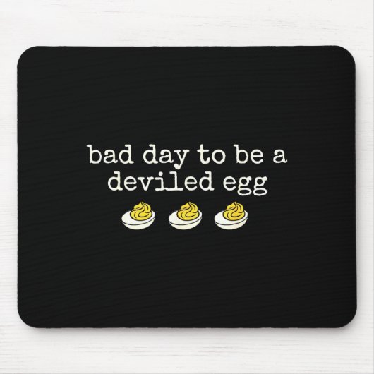 Retro Funny Thanksgiving Dinner Bad Day To Be A De Mousepad (Vorne)