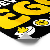 Retro Funny Thanksgiving Dinner Bad Day To Be A De Poster (Ecke)