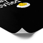 Retro Funny Thanksgiving Dinner Bad Day To Be A De Poster (Ecke)