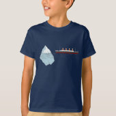 Retro Funny Titanic Ship 1912 T-Shirt (Vorderseite)