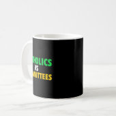 Retro Funny Trendy Sarcastic Saying Catholics Vs C Kaffeetasse (Vorderseite Links)
