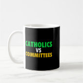 Retro Funny Trendy Sarcastic Saying Catholics Vs C Kaffeetasse (Links)
