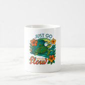 Retro Funny Turtle Muschel Yeah ihren Sommer Kaffeetasse (Mittel)
