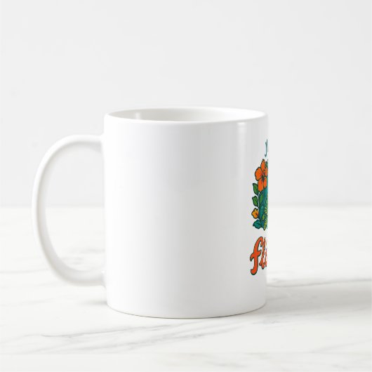 Retro Funny Turtle Muschel Yeah ihren Sommer Kaffeetasse (Links)