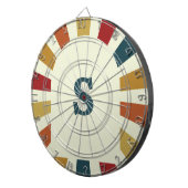 Retro Funny Vater Jokes Fathers Tagesgeschenk für Dartscheibe (Vorderseite rechts)