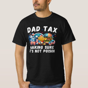Retro Funny Vater Tax ,Fathers Day Vater Witz T-Shirt