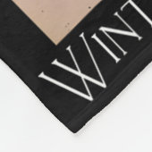 Retro Funny Walking In A Winter Wonderland Merry C Fleecedecke (Ecke)