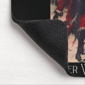 Retro Funny Walking In A Winter Wonderland Merry C Mousepad (Ecke)