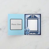 Retro Funny Weihnachten Dankeskarte (Innenseite)