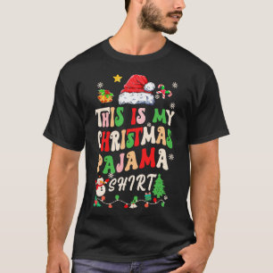 Retro Funny Weihnachtsmänner Frauen Das ist mein C T-Shirt