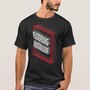 Retro für die Titellokumentation des Bodeninstalla T-Shirt