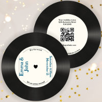 Retro für die Vintage Musikhochzeit der Rekordklas