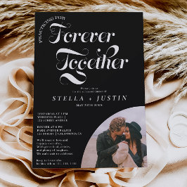 Retro für immer Foto Probe Dinner Einladung