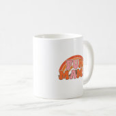 Retro Fur Mama Mug Design Kaffeetasse (VorderseiteRechts)