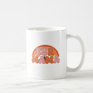 Retro Fur Mama Tassendesign Kaffeetasse