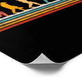 Retro-Fußball-Evolution Geschenk für Spieler Fraue Poster (Ecke)