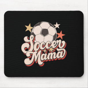 Retro Fußball Mama Fußball Mutti Vintage Fußball S Mousepad