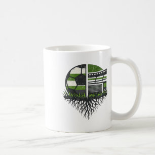 Retro-Fußballstadion Ll Naturdesign Kaffeetasse