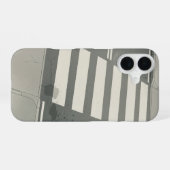 Retro-Fußgängerüberweg-Linien iPhone 16 Hülle (Rückseite (Horizontal))