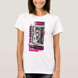 Retro Future Cassette Player T-Shirt